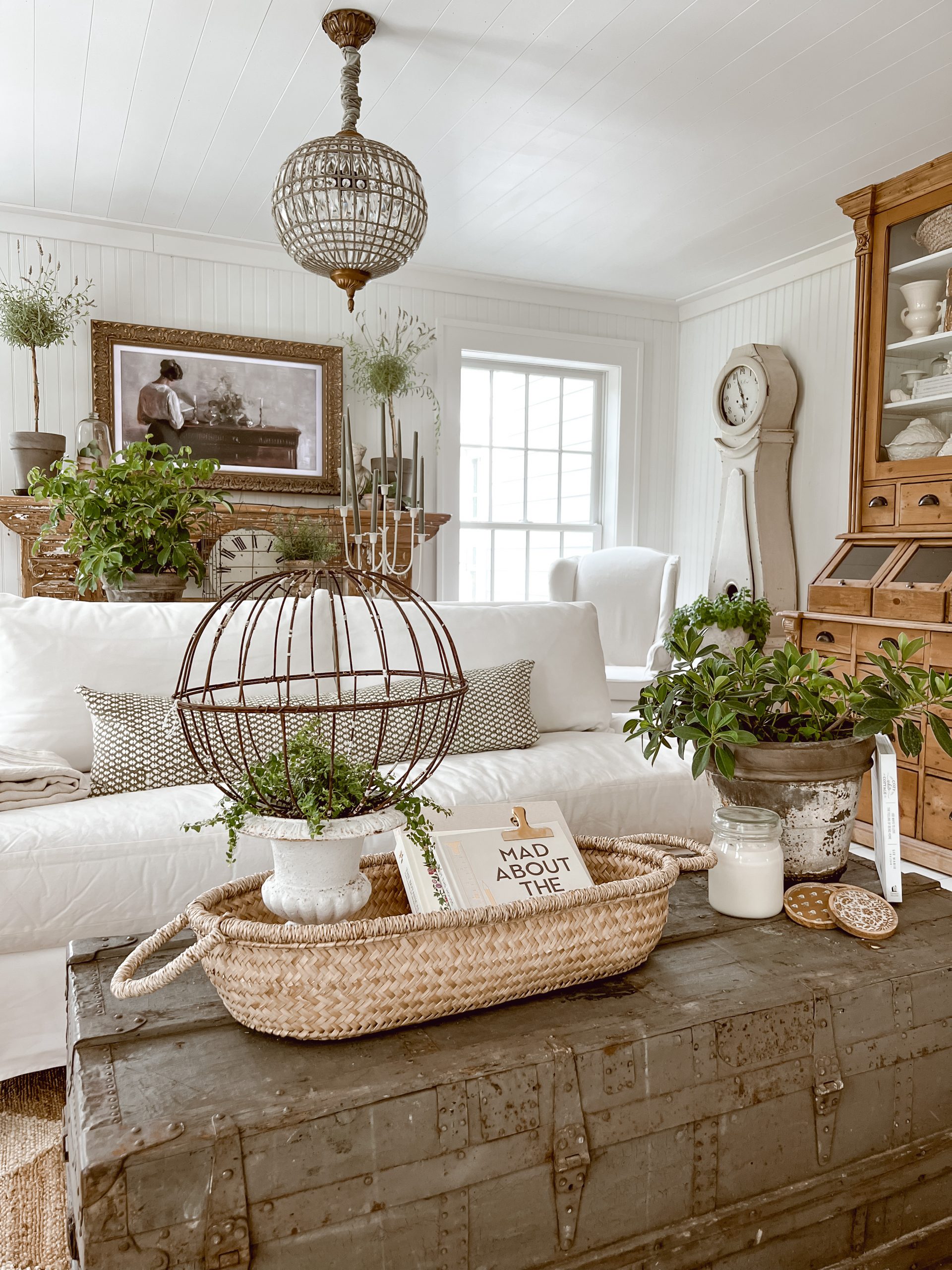 Favorite Things Friday: Weekend Antique Haul, Window Treatments Inspiration, & Cozy Summer Sandals