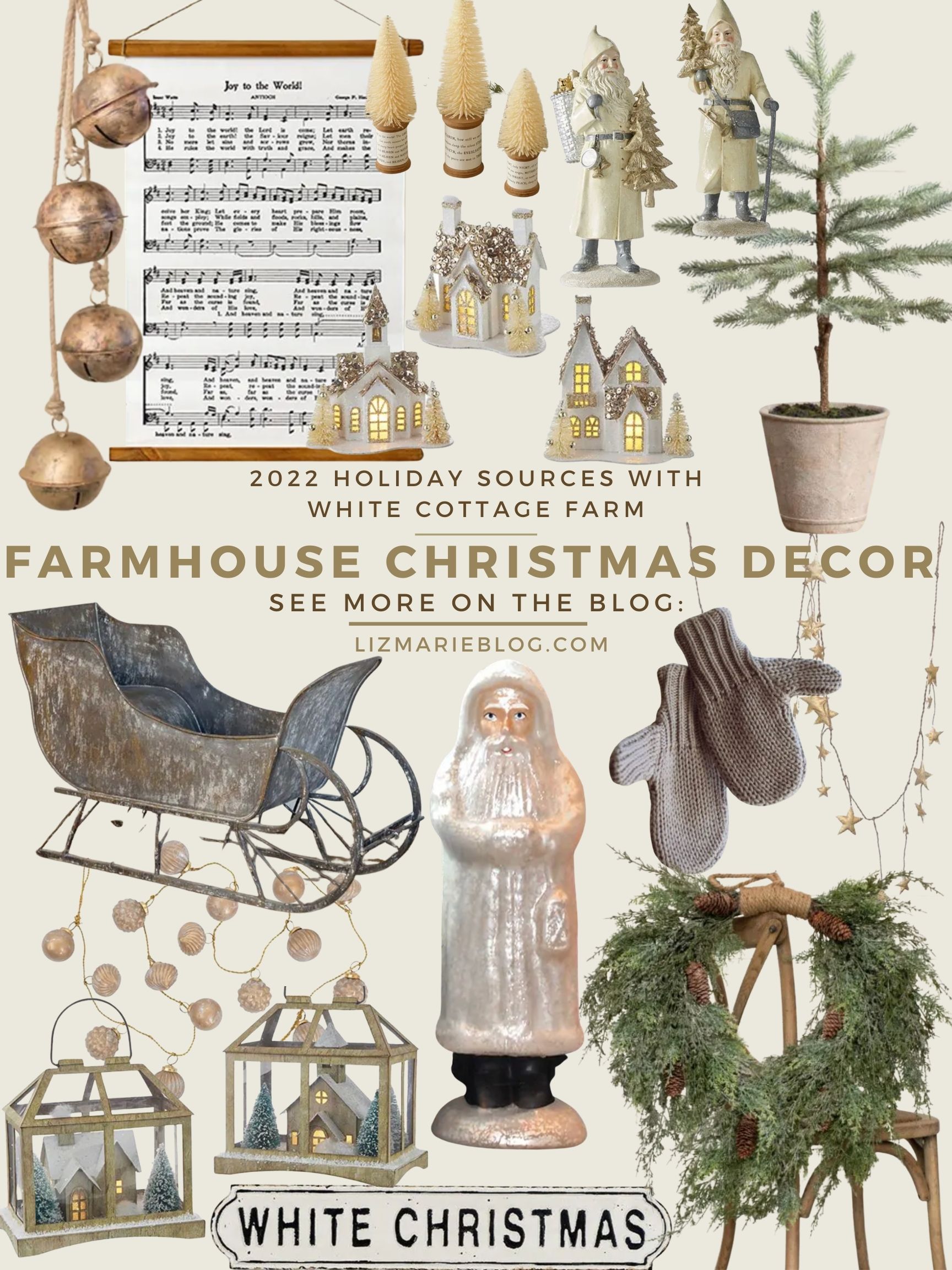 Cozy Farmhouse Christmas Decor – Cozy Cottage Farmhouse Christmas Decor